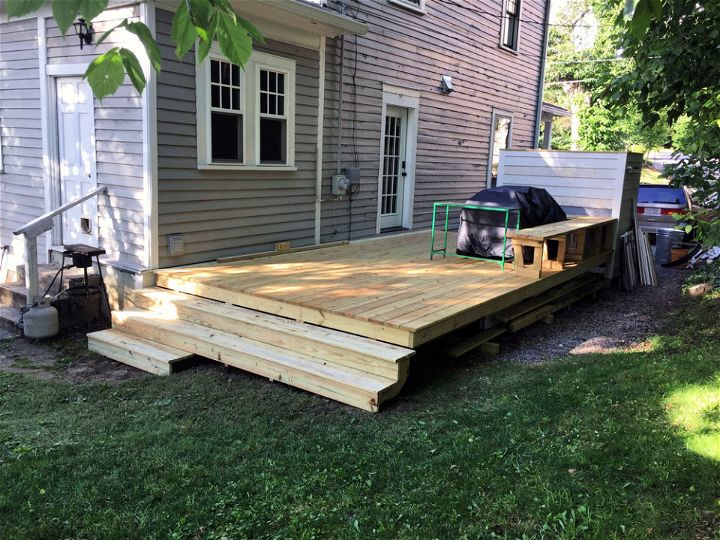 Backyard Deck Plan
