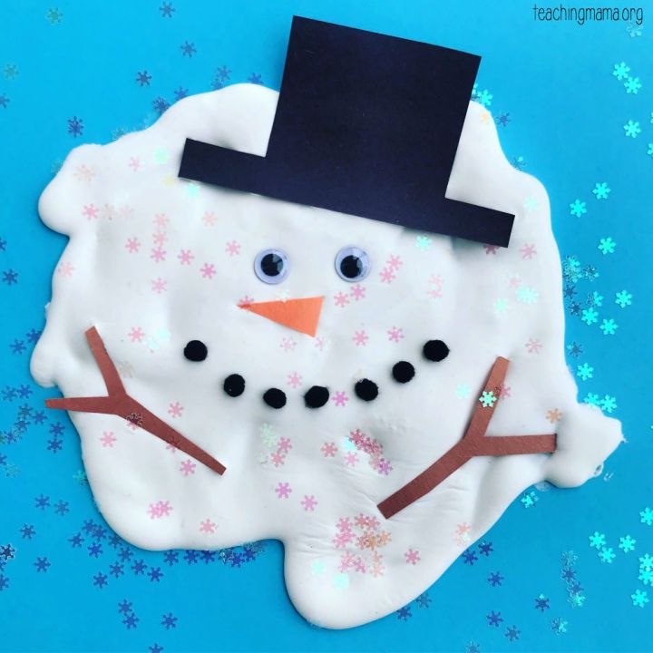 Cute DIY Melting Snowman