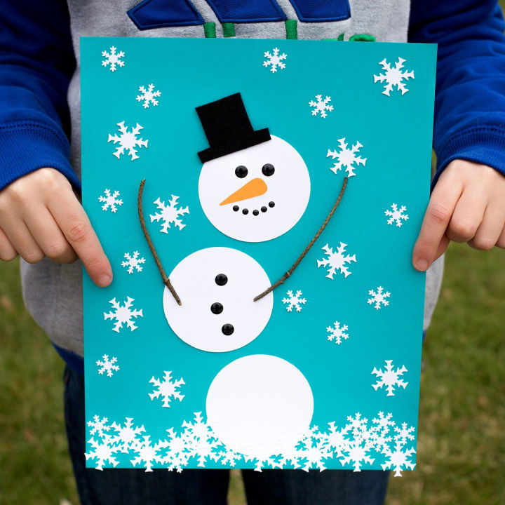 25 Easy Snowman Crafts for Kids and Adults - DIY Snowman Christmas Decor