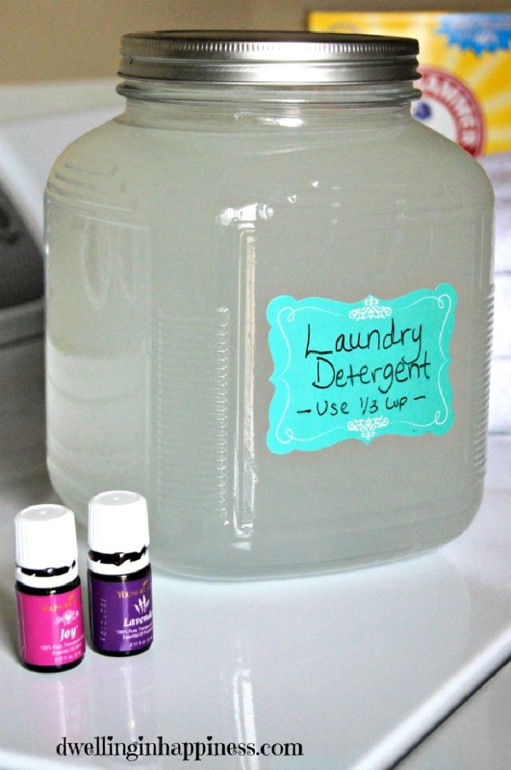 Laundry Detergent with Liquid Castile Soap
