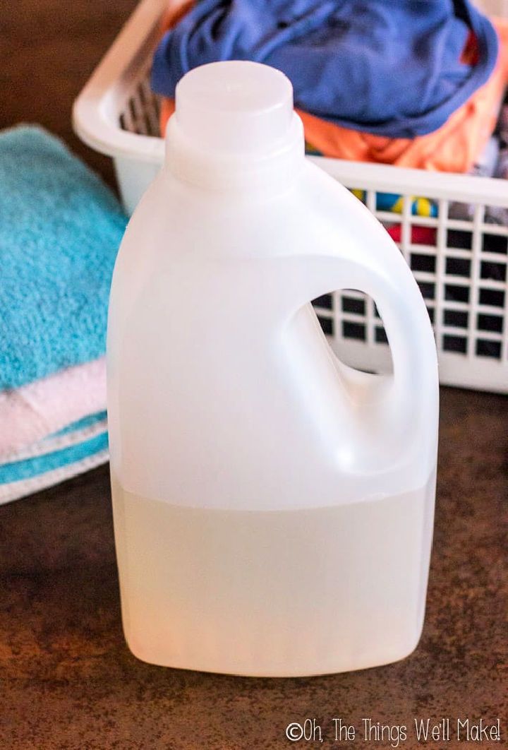 Make Liquid Laundry Detergent at Home