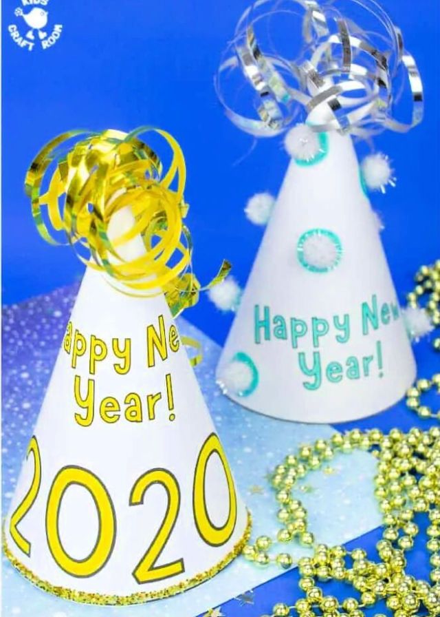 Printable New Years Eve Party Hat