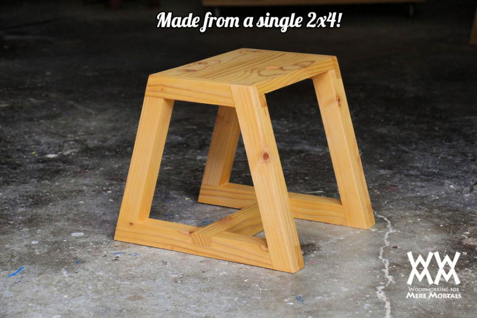 2x4 Step Stool Plan