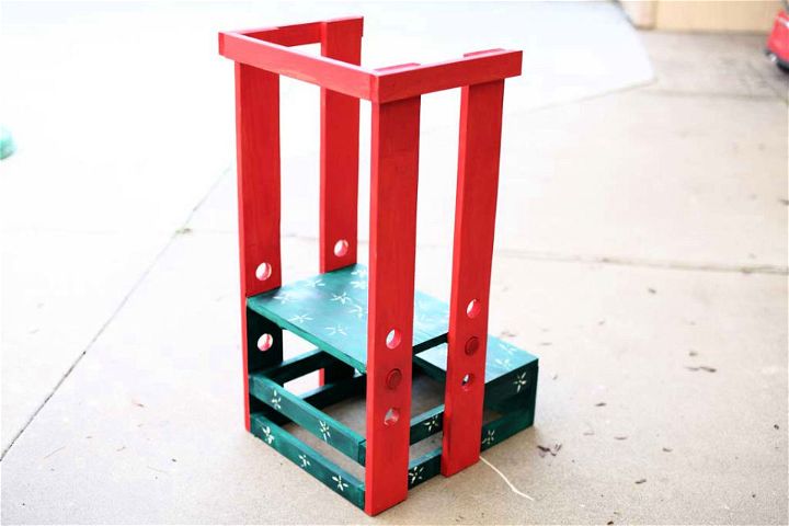 Build a Step Stool with Guard Rail