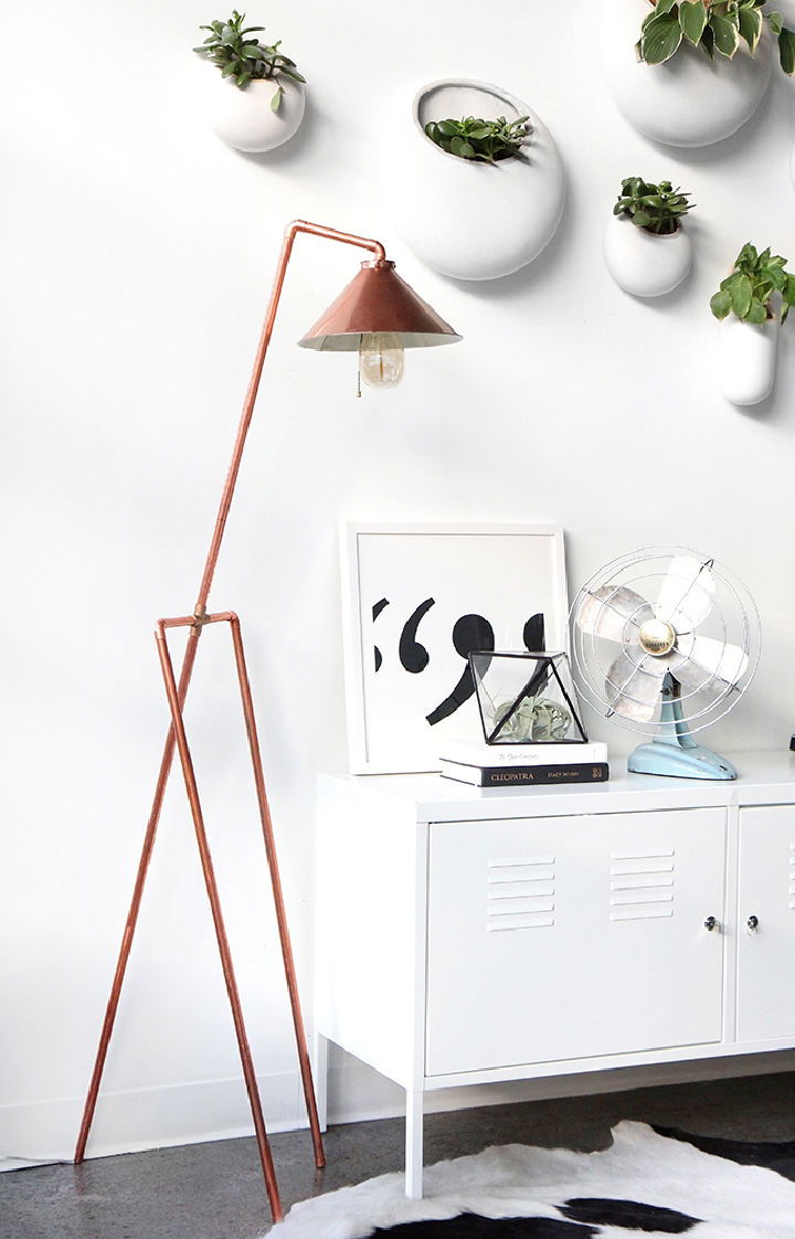 diy floor lamps