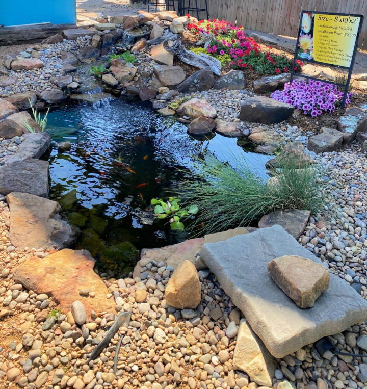 DIY Large Koi Pond