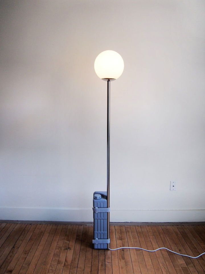 Easy DIY One Gallon Floor Lamp