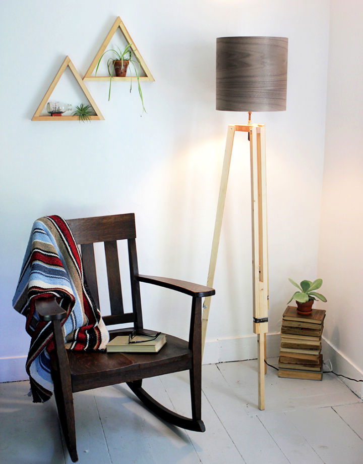 Homemade Tripod Floor Lamp