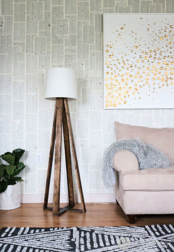 Making a Floor Lamp for Living Room