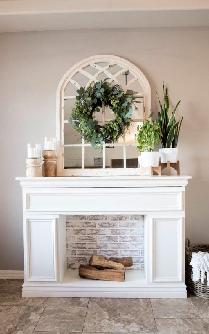 How to Build a Faux Fireplace