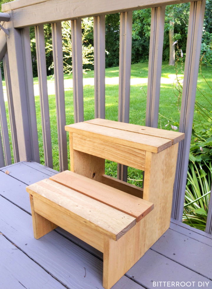 20 Free DIY Step Stool Plans Suite 101