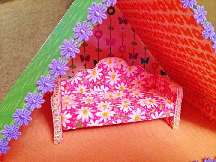 Making a Dollhouse Couch