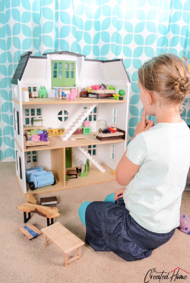 Modern DIY Doll House Furniture