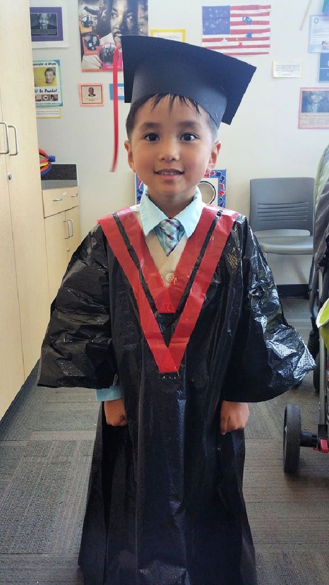 Preschool Graduation Cap and Gown