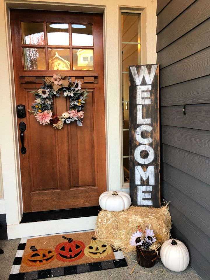 Rustic Farmhouse Welcome Sign