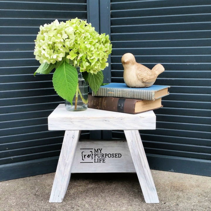 Small Wooden Step Stool