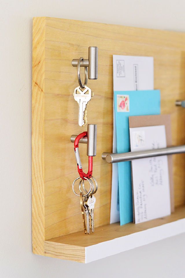 Create a Wall Mail Organizer for Entryway
