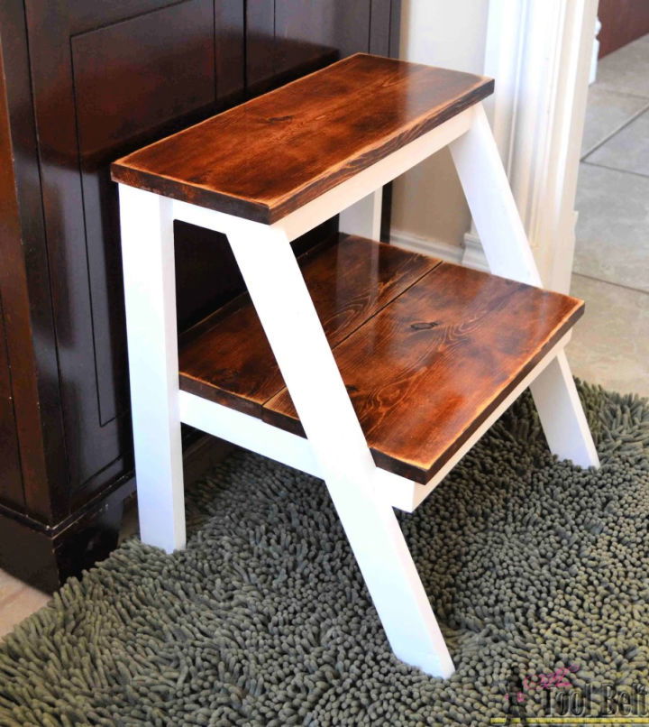 Wooden Step Stool