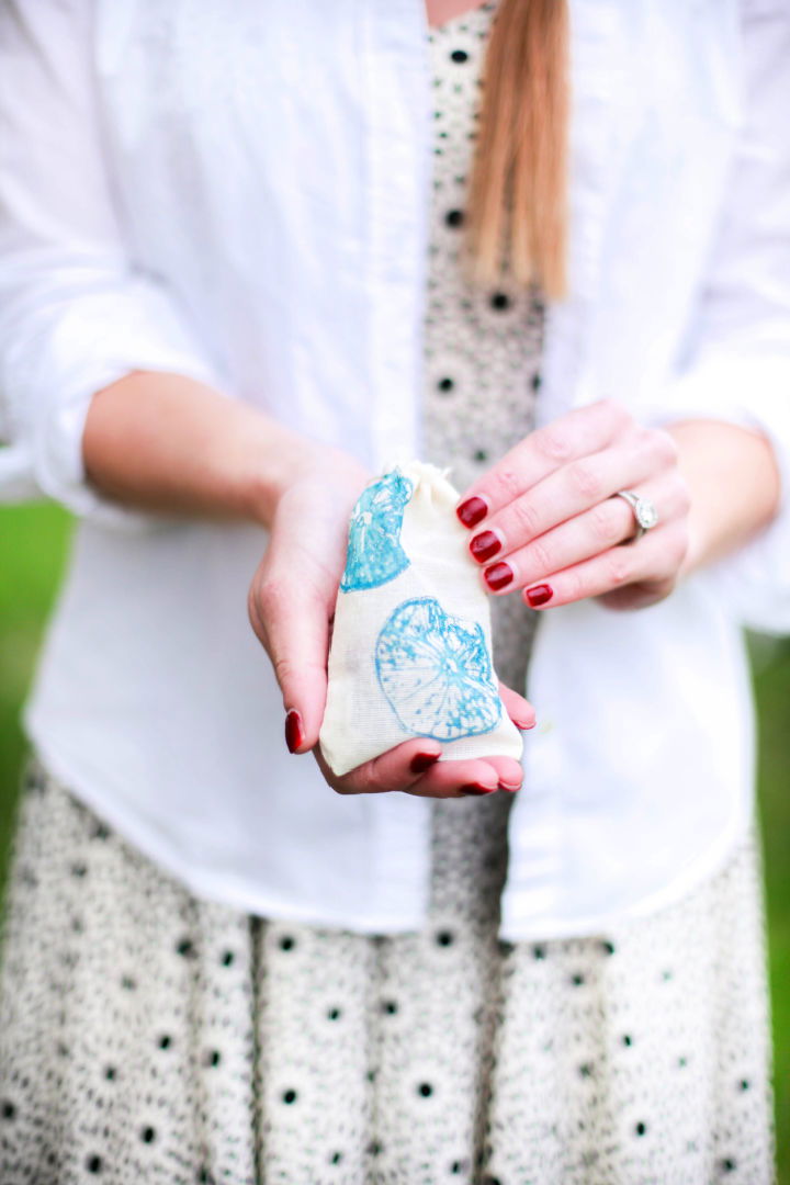 Citrus Stamped Favor Bags