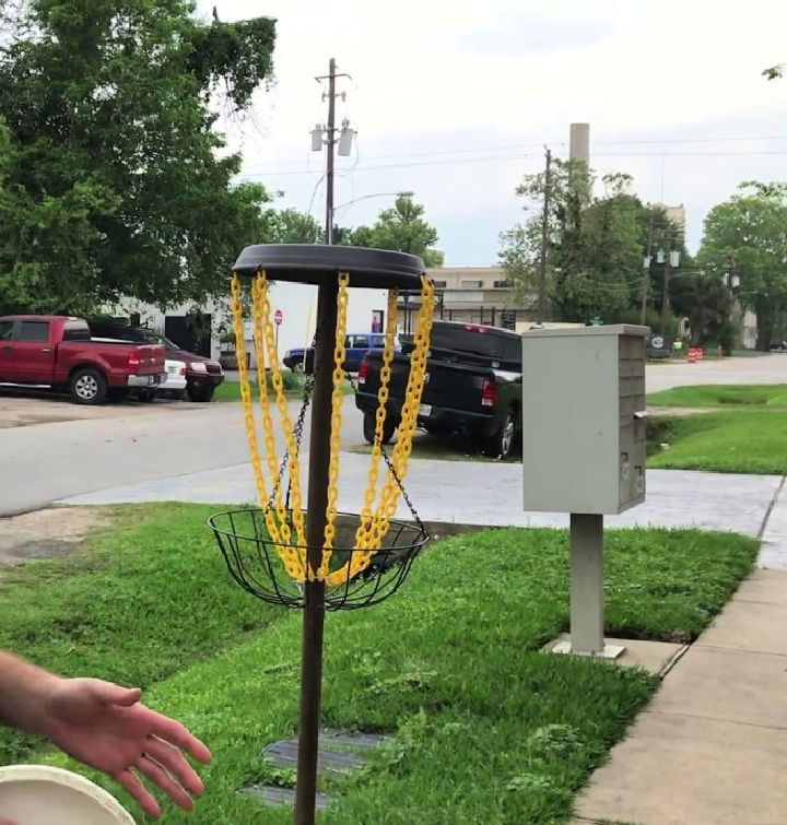 Make Your Own Disc Golf Basket