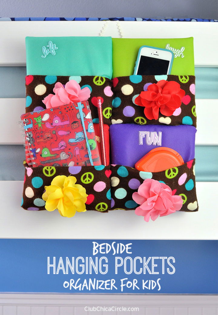 Bedside Hanging Pockets Organizer