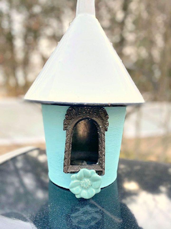 Birdhouse from Reclaimed Parts