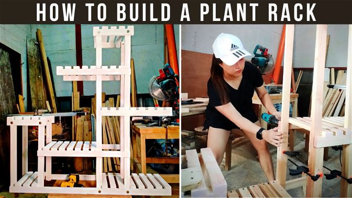 Building a Plant Rack Out Of Pallet Wood