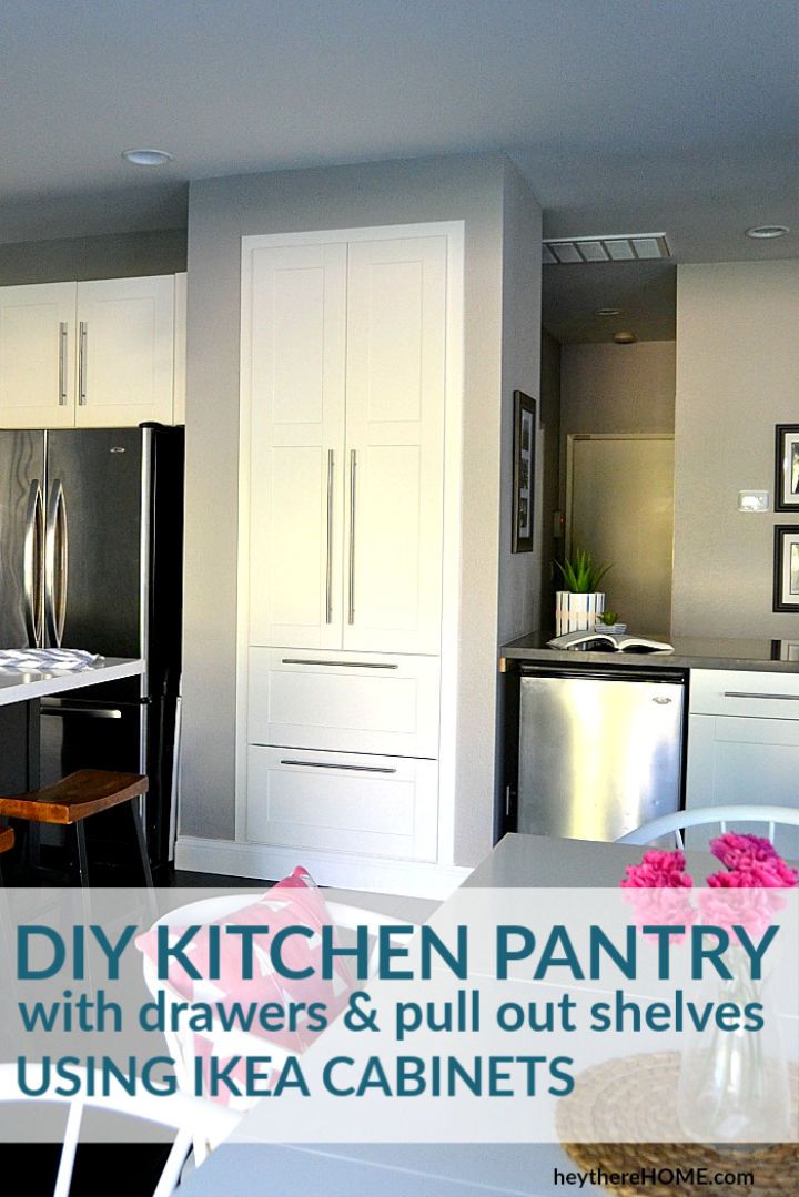 Built in Kitchen Pantry Cabinet