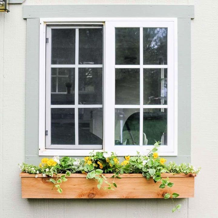 Cedar Window Planter Box