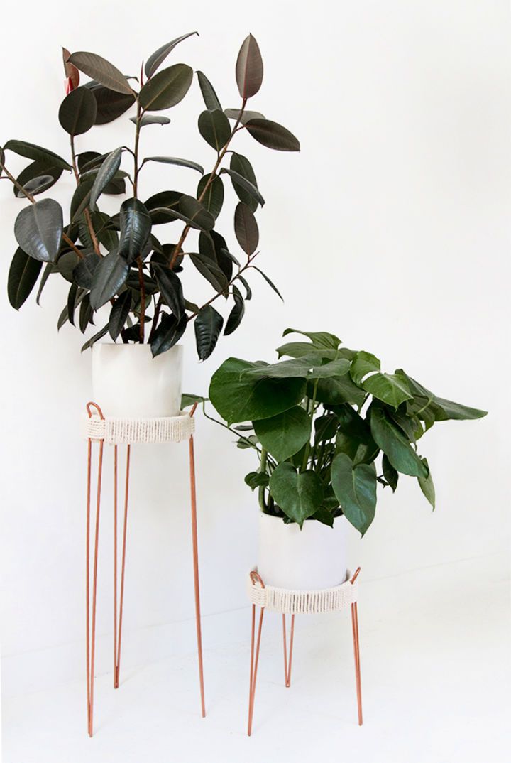  DIY Copper Plant Stand Instructions