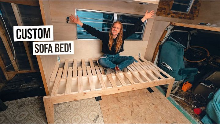 Custom Pull Out Rv Couch Bed