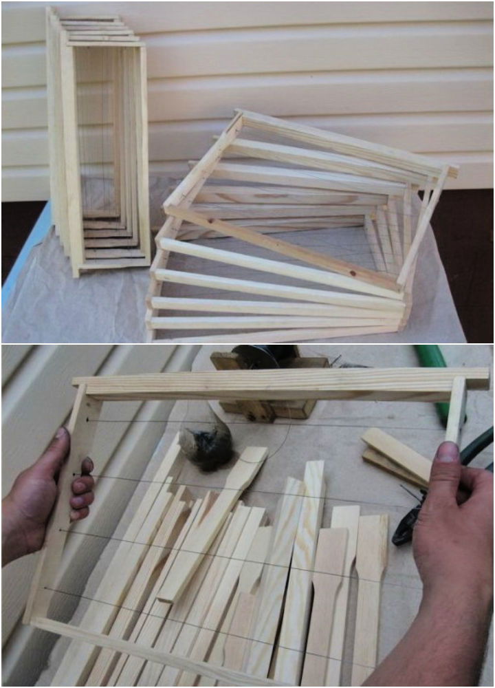 DIY Bee Hive Frame