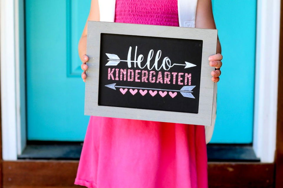 DIY Chalkboard Stencil