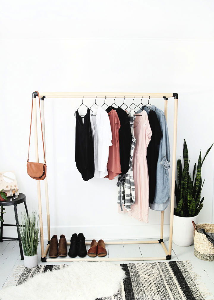 DIY Clothing Rack