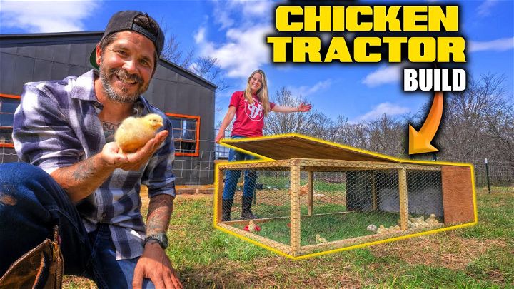 DIY Tractor Chicken Coop