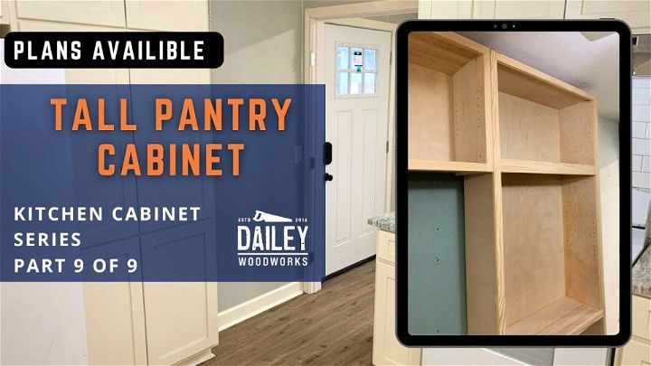 Do It Yourself Tall Pantry Cabinet