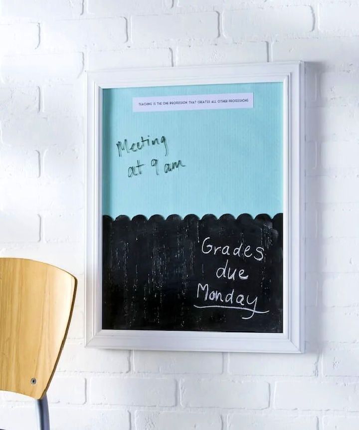 Dry Erase Board and Chalkboard