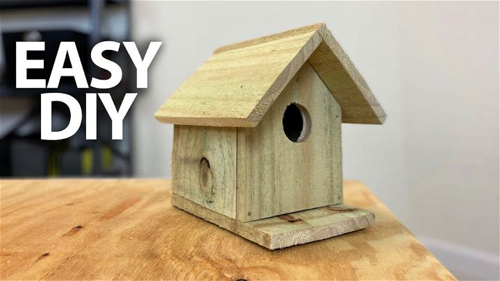 Easiest DIY Birdhouse