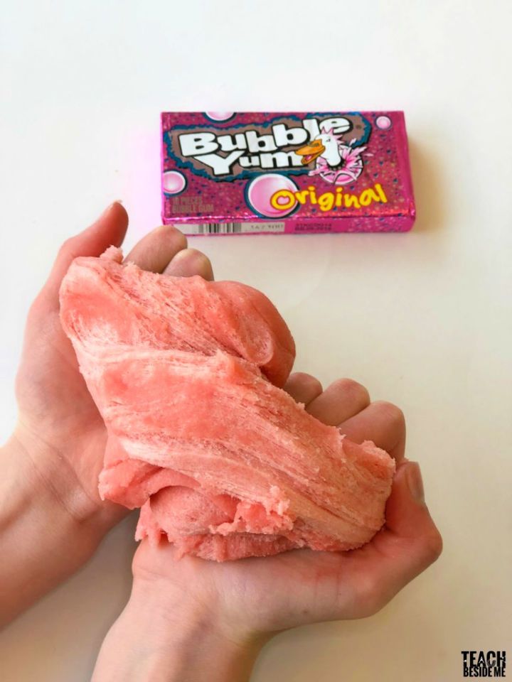 Edible Bubble Gum Slime