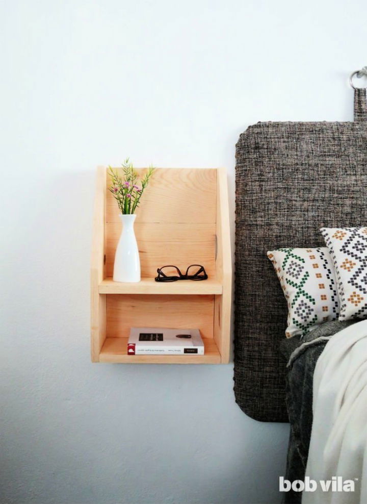 Floating Storage Nightstand