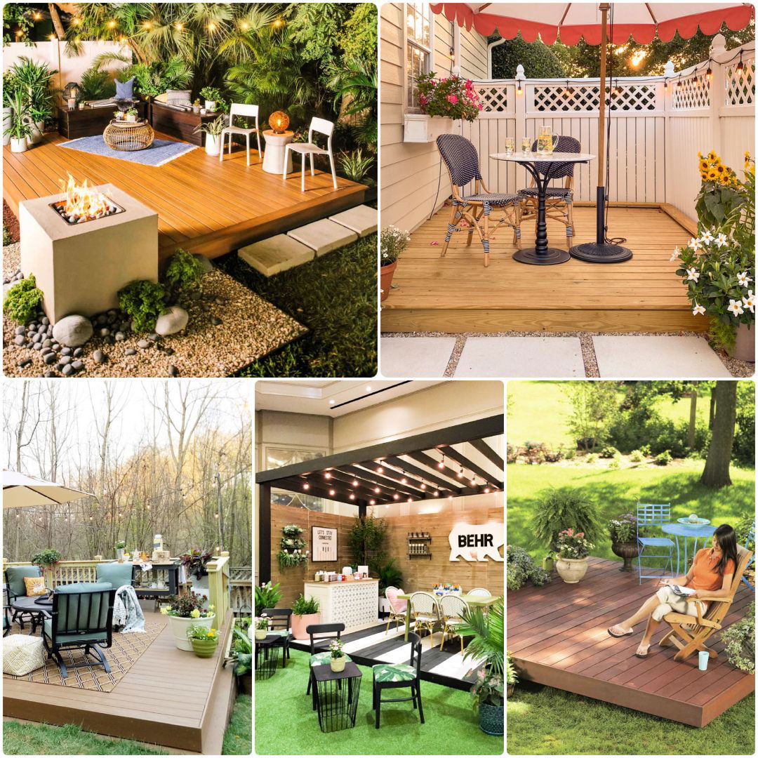 40 Free DIY Deck Plans and Design Ideas on a Budget