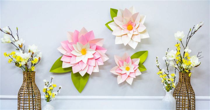 Homemade Paper Flowers