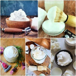 Homemade DIY Shaving Cream Recipes