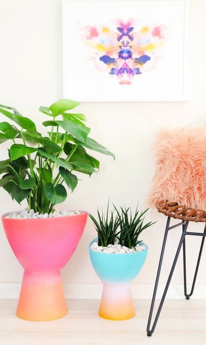 How to Make Gradient Planters