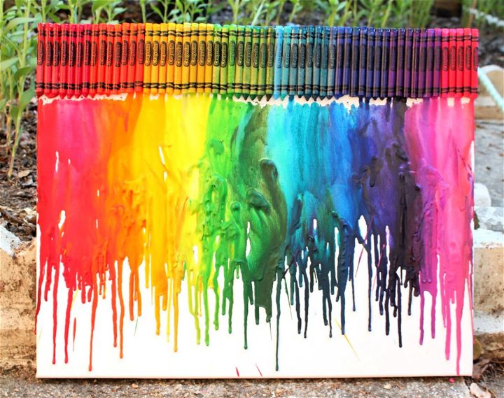 How to Make Melted Crayon Art