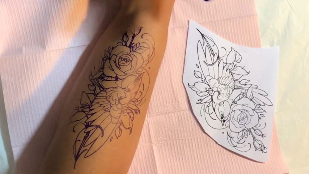 How to Make Tattoo Stencil