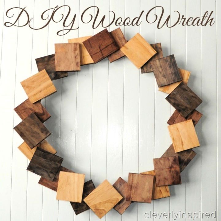 How to Make Wooden Wreath