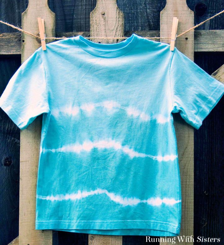 How to Tie dye a T shirt Ombre Style