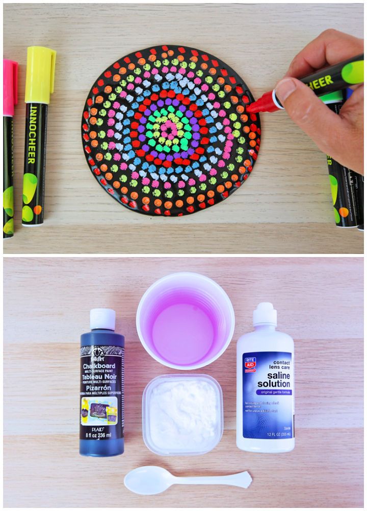 Make Chalkboard Slime
