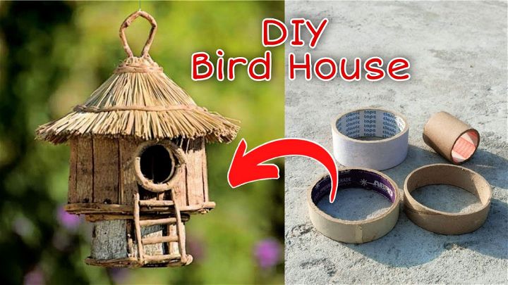 Making Bird House from Waste Material